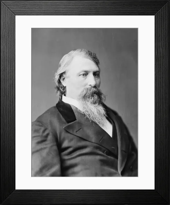 Framed Print : Rusk, Hon. J. M. Secty of Agriculture, between 1870 and 1880. Creator: Unknown Framed Print : Rusk, Hon. J. M. Secty of Agriculture, between 1870 and 1880. Creator: Unknown