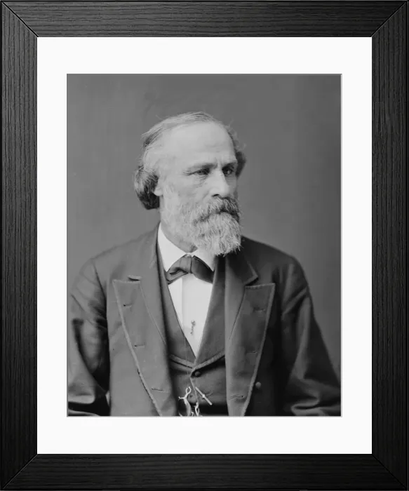 Framed Print : Dawes, Hon. Henry L. of Mass, between 1870 and 1880. Creator: Unknown Framed Print : Dawes, Hon. Henry L. of Mass, between 1870 and 1880. Creator: Unknown