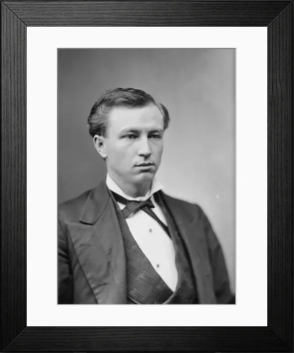 Framed Print : J. E. Kenna, of West Virginia, 1870-1880. Creator: Unknown Framed Print : J. E. Kenna, of West Virginia, 1870-1880. Creator: Unknown