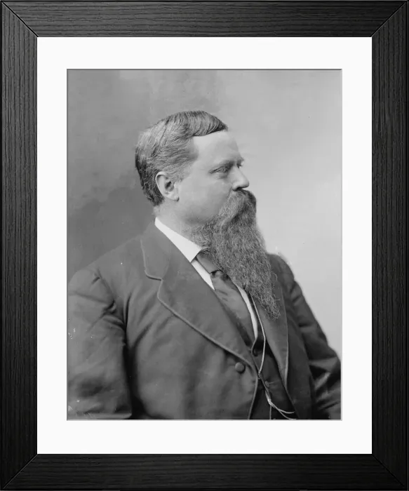 Framed Print : Lee, General Fitzhugh, CSA (not in uniform), between 1870 and 1880. Creator: Unknown Framed Print : Lee, General Fitzhugh, CSA (not in uniform), between 1870 and 1880. Creator: Unknown