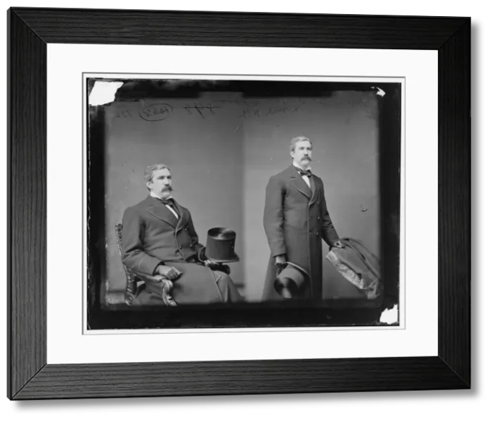 Framed Print : Clinton Dugald MacDougall of New York, 1865-1880. Creator: Unknown Framed Print : Clinton Dugald MacDougall of New York, 1865-1880. Creator: Unknown