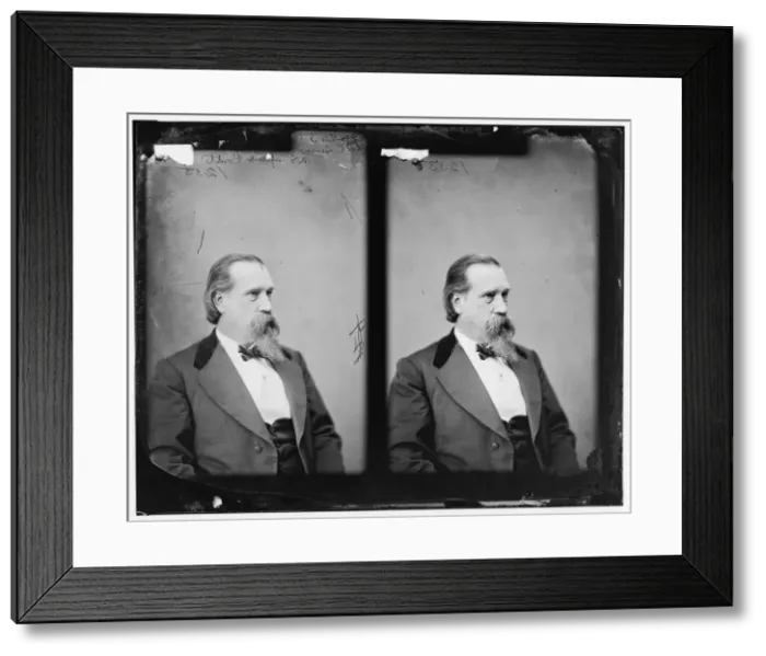 Framed Print : L. Q. C. Lamar of Mississippi, 1865-1880. Creator: Unknown Framed Print : L. Q. C. Lamar of Mississippi, 1865-1880. Creator: Unknown