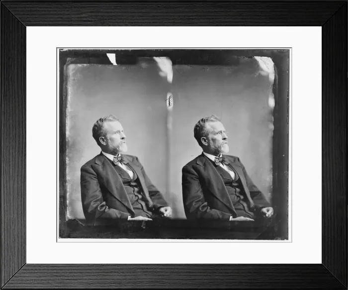 Framed Print : John C. Bagby of Illinois, 1865-1880. Creator: Unknown Framed Print : John C. Bagby of Illinois, 1865-1880. Creator: Unknown