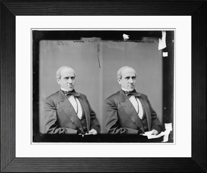 Framed Print : Edwin R. V. Wright of New Jersey, 1865-1880. Creator: Unknown Framed Print : Edwin R. V. Wright of New Jersey, 1865-1880. Creator: Unknown