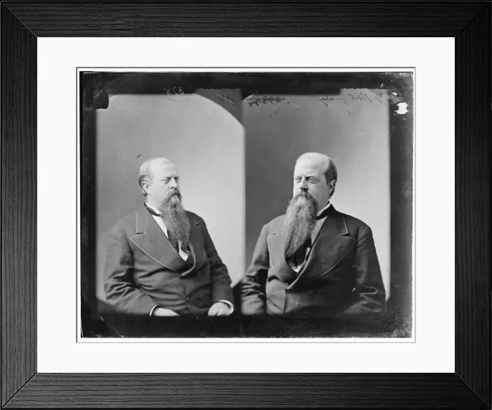 Framed Print : Unknown man, 1865-1880. Creator: Unknown