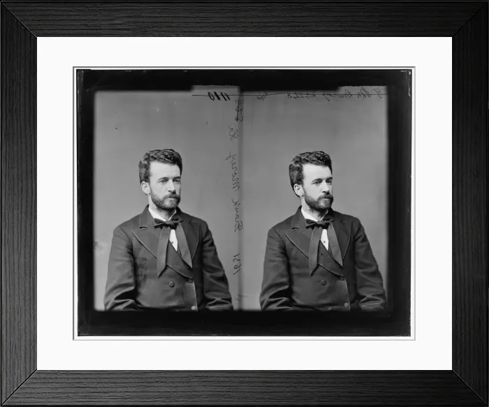 Framed Print : Frank Morey of Louisiana, 1865-1880. Creator: Unknown Framed Print : Frank Morey of Louisiana, 1865-1880. Creator: Unknown