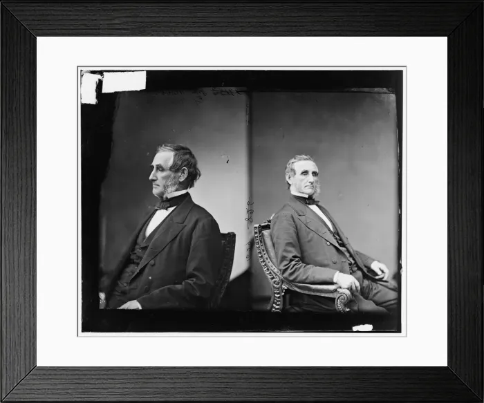 Framed Print : John Robbins of Pennsylvania, 1865-1880. Creator: Unknown Framed Print : John Robbins of Pennsylvania, 1865-1880. Creator: Unknown