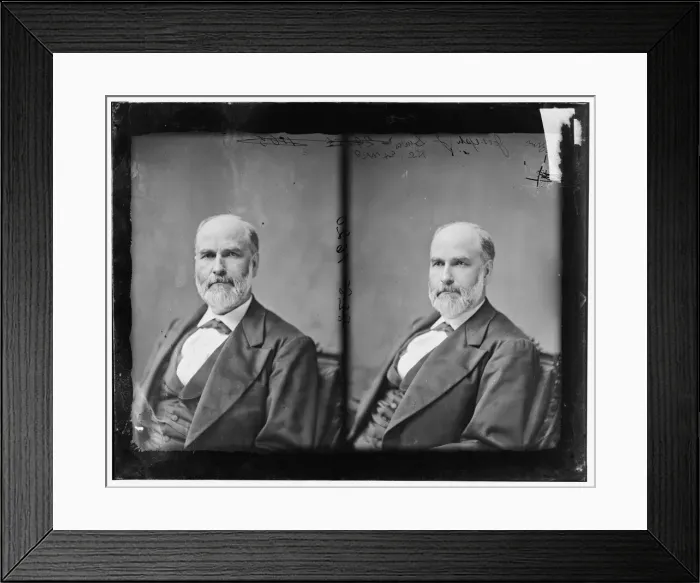 Framed Print : Joseph Jonathan Davis of North Carolina, 1865-1880. Creator: Unknown Framed Print : Joseph Jonathan Davis of North Carolina, 1865-1880. Creator: Unknown
