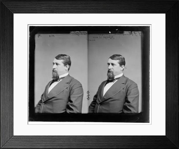 Framed Print : John G. Thompson, 1865-1880. Creator: Unknown Framed Print : John G. Thompson, 1865-1880. Creator: Unknown