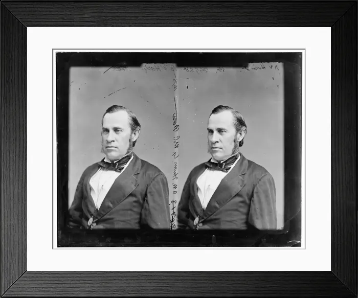 Framed Print : Harris, Hon. B. W. of Mass. between 1865 and 1880. Creator: Unknown Framed Print : Harris, Hon. B. W. of Mass. between 1865 and 1880. Creator: Unknown