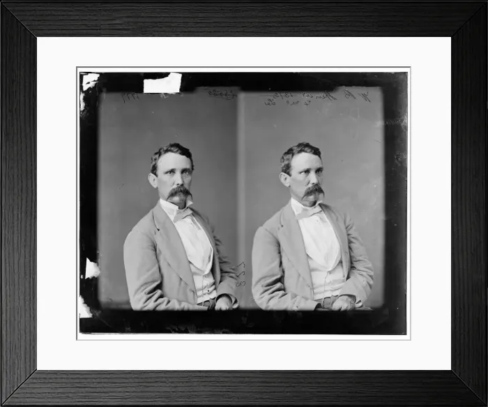 Framed Print : Spencer, Hon. W. B. of LA, between 1865 and 1880. Creator: Unknown Framed Print : Spencer, Hon. W. B. of LA, between 1865 and 1880. Creator: Unknown