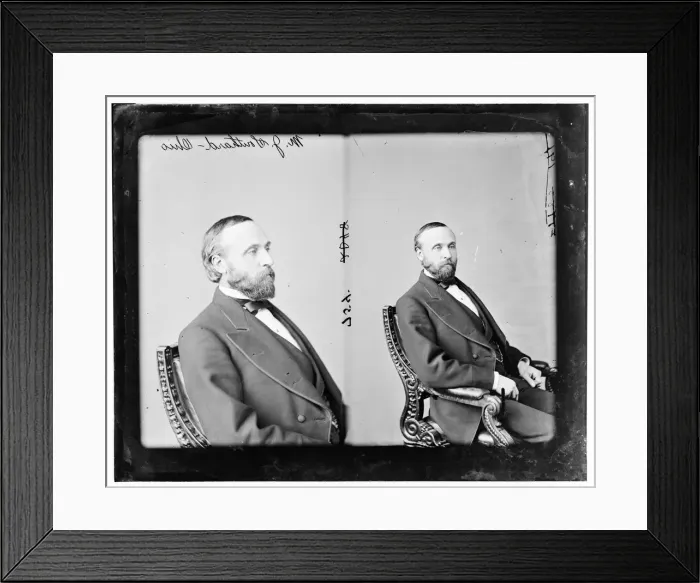 Framed Print : Southard, Hon. Milton Isaiah of Ohio, between 1865 and 1880. Creator: Unknown Framed Print : Southard, Hon. Milton Isaiah of Ohio, between 1865 and 1880. Creator: Unknown