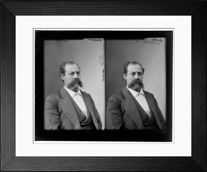 Framed Print : Decker, Hon. S. H. MC?, between 1865 and 1880. Creator: Unknown Framed Print : Decker, Hon. S. H. MC?, between 1865 and 1880. Creator: Unknown