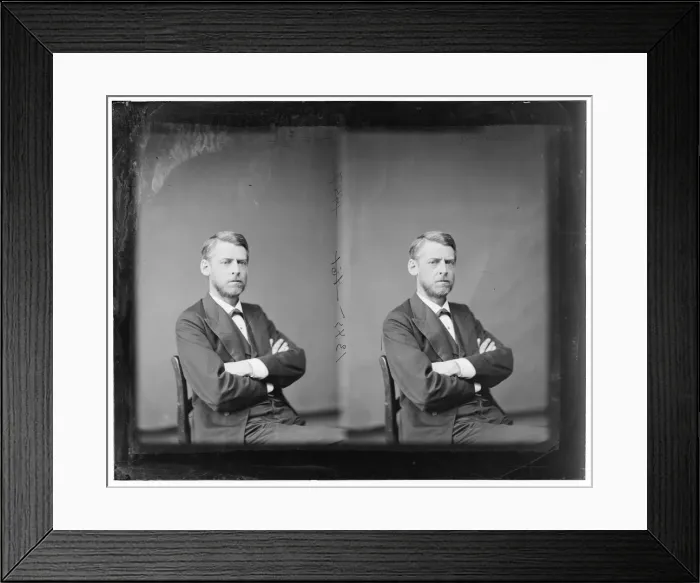 Framed Print : Chandler, Hon. Wm E. of N. H. Secty of Navy in Arthur Adm. between 1865 and 1880. Creator: Unknown Framed Print : Chandler, Hon. Wm E. of N. H. Secty of Navy in Arthur Adm. between 1865 and 1880. Creator: Unknown