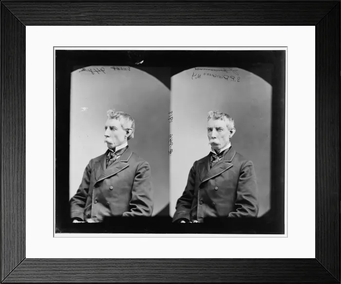 Framed Print : Dinismore, Hon. S. P. of N. Y. ?, between 1865 and 1880. Creator: Unknown Framed Print : Dinismore, Hon. S. P. of N. Y. ?, between 1865 and 1880. Creator: Unknown