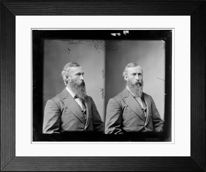 Framed Print : Haskell, Hon. Dudley of Kansas, between 1865 and 1880. Creator: Unknown Framed Print : Haskell, Hon. Dudley of Kansas, between 1865 and 1880. Creator: Unknown