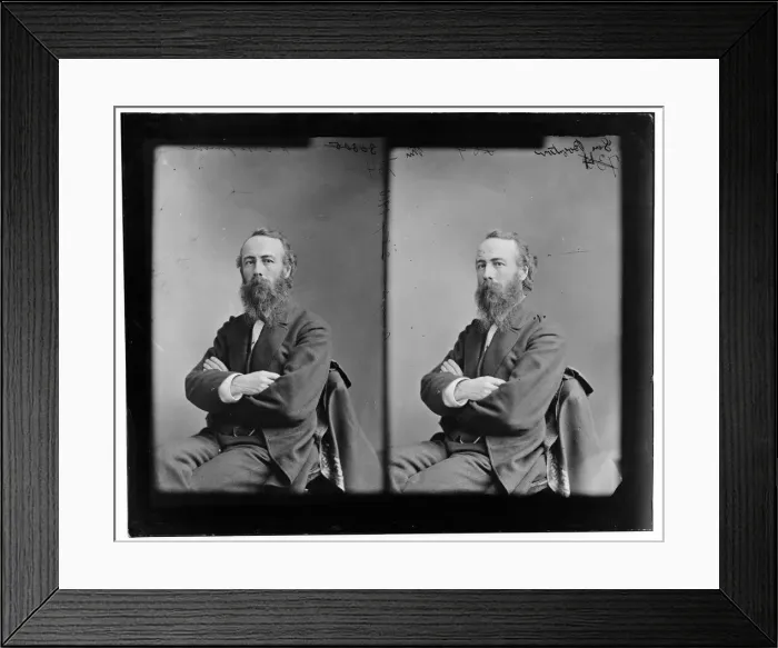 Framed Print : General Henry Van Ness Boynton, 1865-1880. Creator: Unknown Framed Print : General Henry Van Ness Boynton, 1865-1880. Creator: Unknown