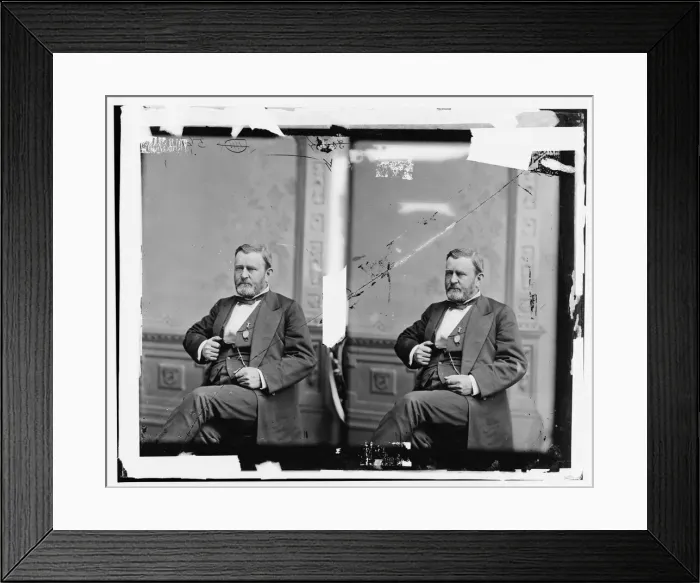 Framed Print : Grant, President U. S. between 1865 and 1880. Creator: Unknown Framed Print : Grant, President U. S. between 1865 and 1880. Creator: Unknown