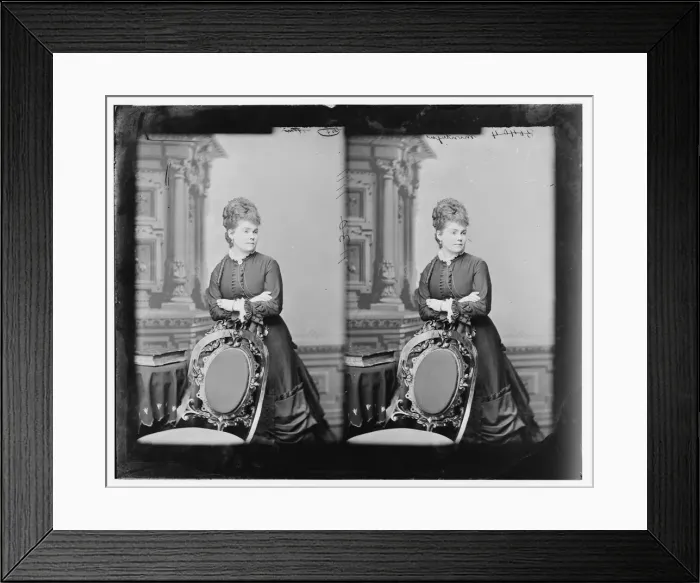 Framed Print : Mrs Montague, 1865-1880. Creator: Unknown Framed Print : Mrs Montague, 1865-1880. Creator: Unknown