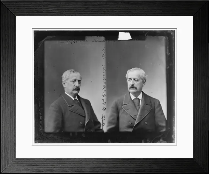 Framed Print : McCormick, Hon. Richard Cunningham, Delegate from Arizona and M. C. from N. Y. c. 1865-1880. Creator: Unknown Framed Print : McCormick, Hon. Richard Cunningham, Delegate from Arizona and M. C. from N. Y. c. 1865-1880. Creator: Unknown