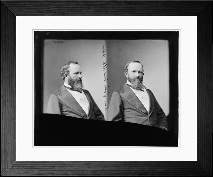 Framed Print : Haworth, Hon. John of Kansas, between 1865 and 1880. Creator: Unknown Framed Print : Haworth, Hon. John of Kansas, between 1865 and 1880. Creator: Unknown