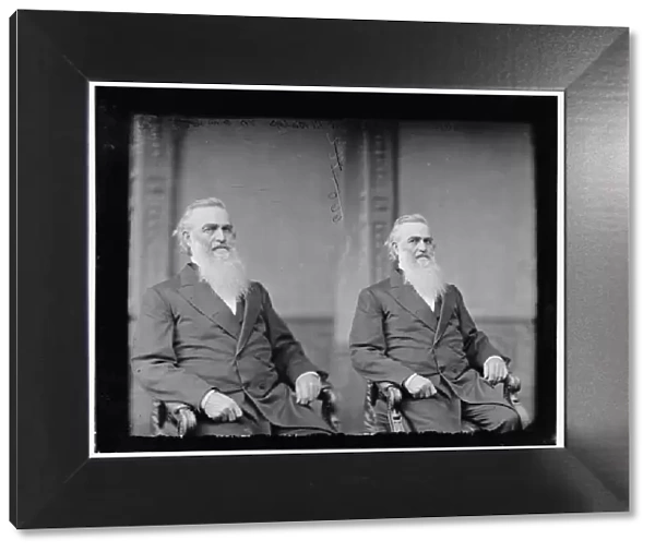 Bishop, Hon. R. M. Gov. of Ohio, between 1865 and 1880. Creator: Unknown