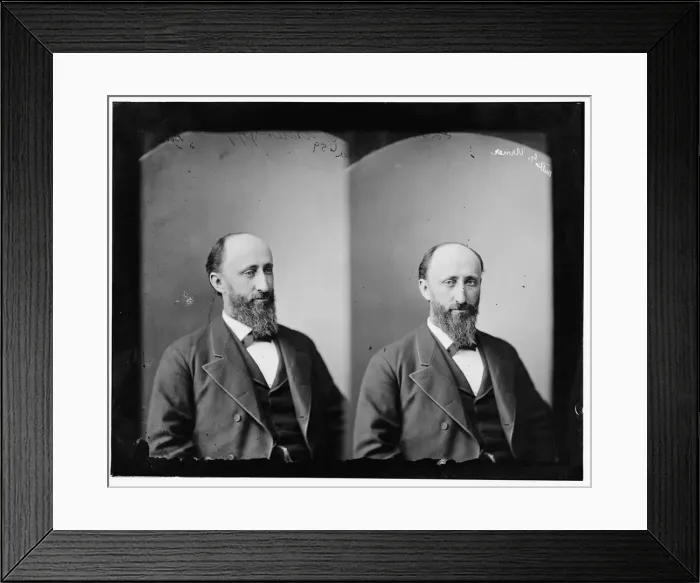 Framed Print : Urner, Hon. Milton G. of Md. (1879-1883), between 1865 and 1880. Creator: Unknown Framed Print : Urner, Hon. Milton G. of Md. (1879-1883), between 1865 and 1880. Creator: Unknown