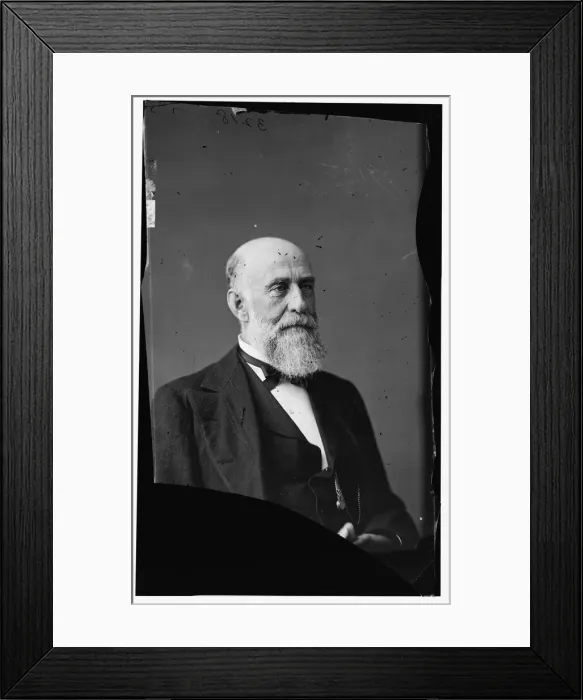 Framed Print : George Edmunds, between 1870 and 1880. Creator: Unknown Framed Print : George Edmunds, between 1870 and 1880. Creator: Unknown