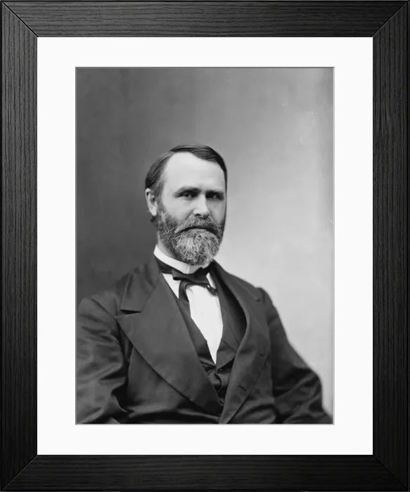 Framed Print : Cox, Jacob D. M. C. Ohio (Secty of Interior in Grant Adm. ), between 1870 and 1880. Creator: Unknown Framed Print : Cox, Jacob D. M. C. Ohio (Secty of Interior in Grant Adm. ), between 1870 and 1880. Creator: Unknown