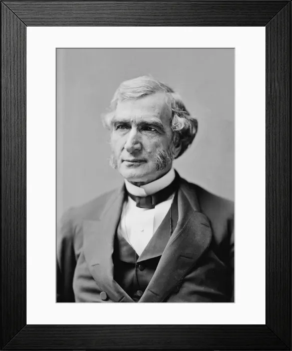 Framed Print : Sen. Morrill, Vt. between 1870 and 1880. Creator: Unknown Framed Print : Sen. Morrill, Vt. between 1870 and 1880. Creator: Unknown