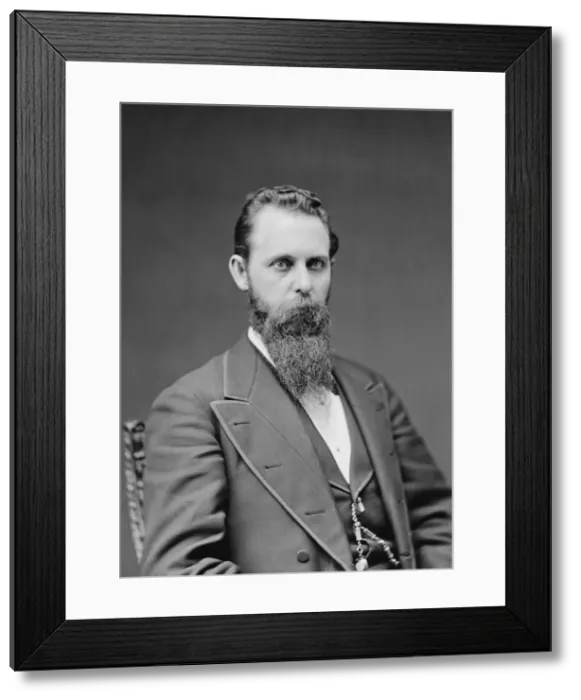 Framed Print : Mitchell, Hon. John Hipple of Oregon, between 1870 and 1880. Creator: Unknown Framed Print : Mitchell, Hon. John Hipple of Oregon, between 1870 and 1880. Creator: Unknown