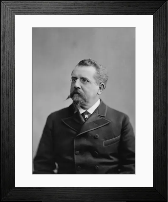 Framed Print : Sen. C. F. Manderson, Neb. between 1870 and 1880. Creator: Unknown Framed Print : Sen. C. F. Manderson, Neb. between 1870 and 1880. Creator: Unknown