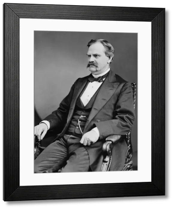 Framed Print : Hon. Wm. A. Richardson of Illinois, Secretary of Treasury, Grant Administration, c. 1870-1880. Creator: Unknown Framed Print : Hon. Wm. A. Richardson of Illinois, Secretary of Treasury, Grant Administration, c. 1870-1880. Creator: Unknown