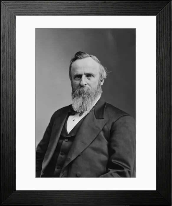 Framed Print : Hayes, Pres. R. B. (President), between 1870 and 1880. Creator: Unknown Framed Print : Hayes, Pres. R. B. (President), between 1870 and 1880. Creator: Unknown