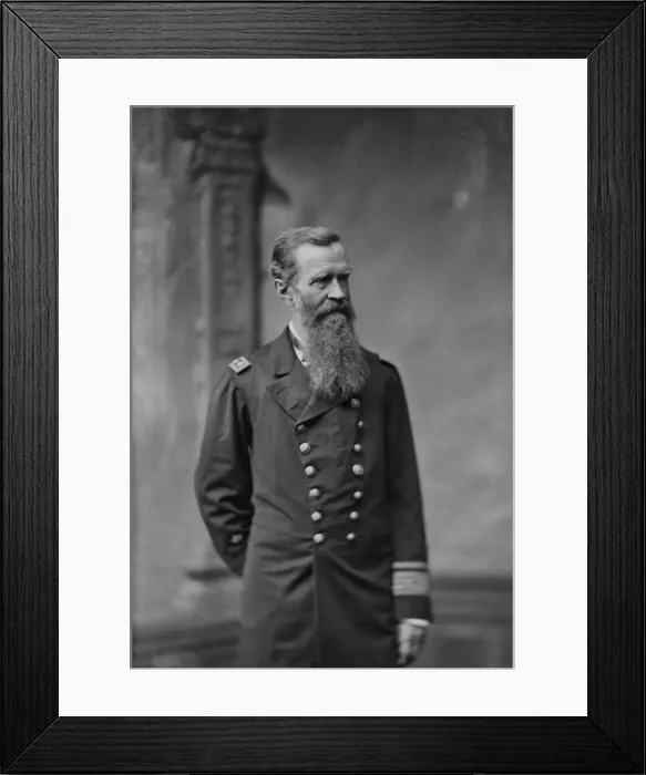 Framed Print : Worden, Adml. John, U. S. N. between 1870 and 1880. Creator: Unknown Framed Print : Worden, Adml. John, U. S. N. between 1870 and 1880. Creator: Unknown