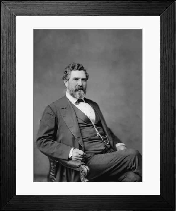 Framed Print : Senator James B. Beck of Ky. between 1870 and 1880. Creator: Unknown Framed Print : Senator James B. Beck of Ky. between 1870 and 1880. Creator: Unknown