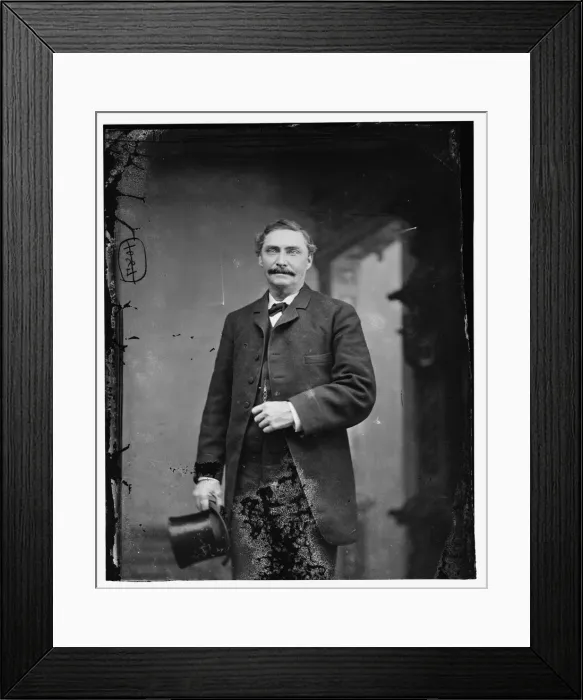 Framed Print : Senator Wilkinson Call of Florida, 1870-1880. Creator: Unknown Framed Print : Senator Wilkinson Call of Florida, 1870-1880. Creator: Unknown