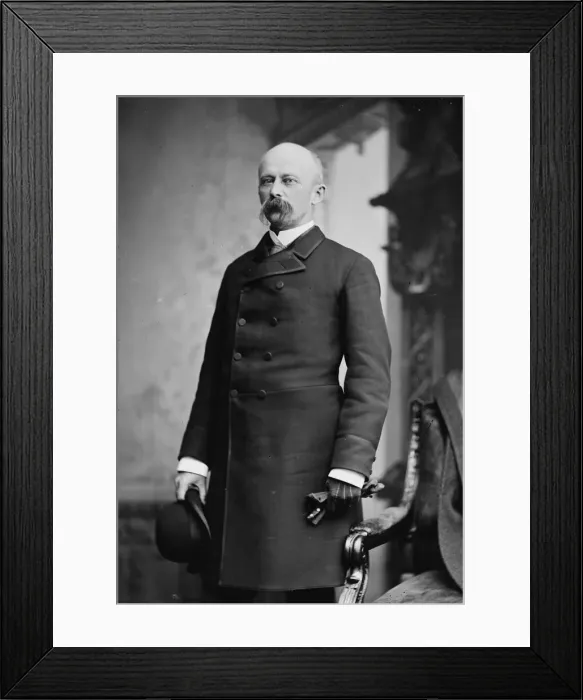 Framed Print : Senator Middleton Pope Barrow of Georgia, 1870-1880. Creator: Unknown Framed Print : Senator Middleton Pope Barrow of Georgia, 1870-1880. Creator: Unknown