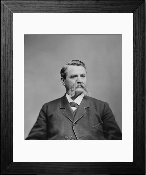 Framed Print : Senator George Miles Chilcott of Colorado, 1870-1880. Creator: Unknown Framed Print : Senator George Miles Chilcott of Colorado, 1870-1880. Creator: Unknown