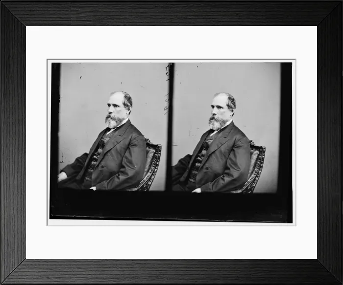 Framed Print : Senator James Lusk Alcorn of Mississippi, 1870-1880. Creator: Unknown Framed Print : Senator James Lusk Alcorn of Mississippi, 1870-1880. Creator: Unknown
