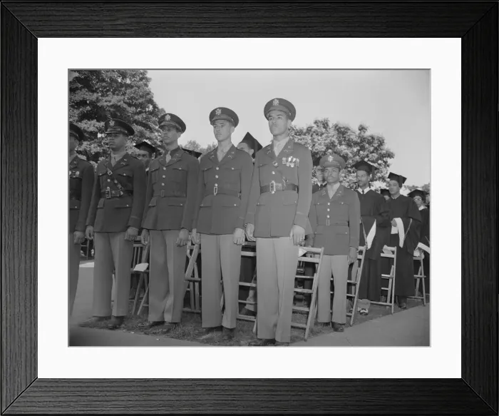 Framed Print : Commencement exercises at Howard University, Washington, D. C, 1942. Creator: Gordon Parks Framed Print : Commencement exercises at Howard University, Washington, D. C, 1942. Creator: Gordon Parks