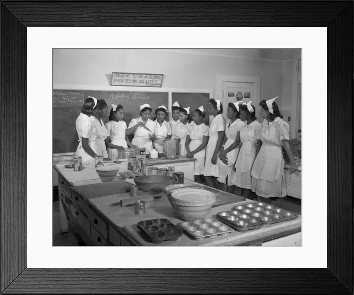 Framed Print : Bethune-Cookman College, Daytona Beach, Florida, 1943. Creator: Gordon Parks Framed Print : Bethune-Cookman College, Daytona Beach, Florida, 1943. Creator: Gordon Parks