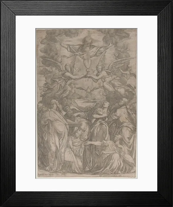 Framed Print : The Triumph of the Sacrament, 1576. 1576. Creator: Anon