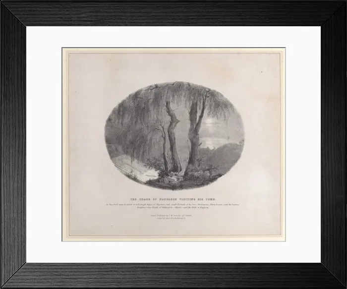 Framed Print : The Tomb of Napoleon, 1821-1900. 1821-1900. Creator: Anon Framed Print : The Tomb of Napoleon, 1821-1900. 1821-1900. Creator: Anon