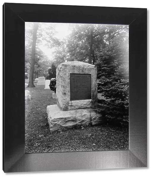 Ordway, General Albert. Grave at Arlington Cemetery, between 1890 and 1910. Creator: Unknown