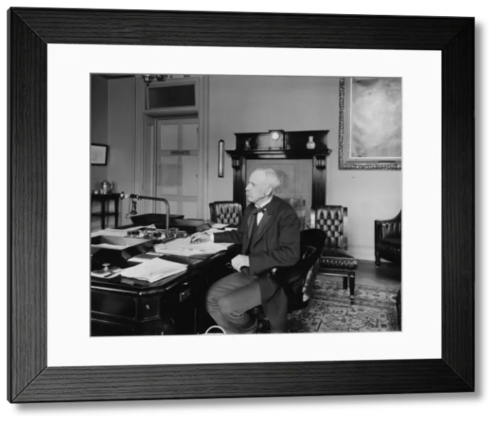 Framed Print : Hon. Leslie M. Shaw, Secretary of Treasury, McKinleys Cabinet, between 1890 and 1910. Creator: Unknown Framed Print : Hon. Leslie M. Shaw, Secretary of Treasury, McKinleys Cabinet, between 1890 and 1910. Creator: Unknown