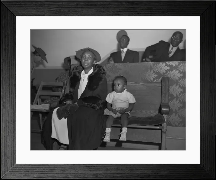 Framed Print : Deacons corner in the Church of God in Christ, Washington, D. C. 1942. Creator: Gordon Parks Framed Print : Deacons corner in the Church of God in Christ, Washington, D. C. 1942. Creator: Gordon Parks