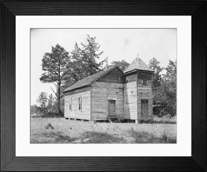 Framed Print : St. Matthew School, Alabama, 1936. Creator: Walker Evans