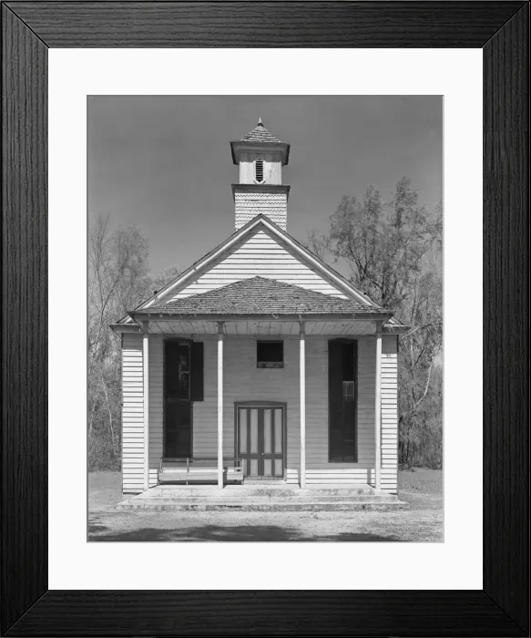 Framed Print : Negro church, South Carolina, 1936. Creator: Walker Evans Framed Print : Negro church, South Carolina, 1936. Creator: Walker Evans