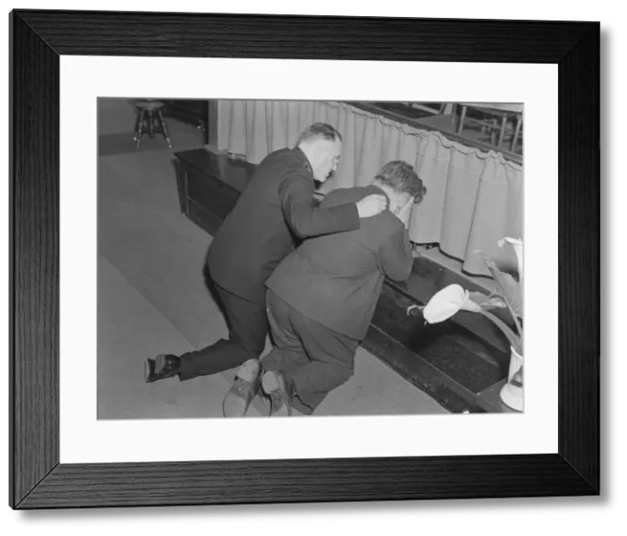 Framed Print : Salvation Army, San Francisco, California, 1939. Creator: Dorothea Lange Framed Print : Salvation Army, San Francisco, California, 1939. Creator: Dorothea Lange